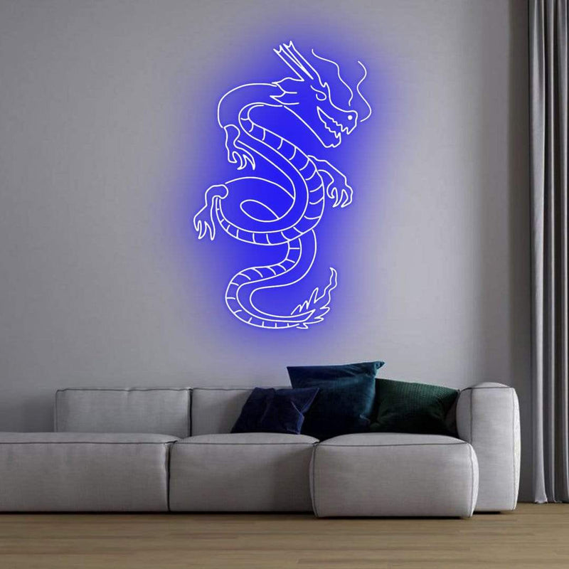 'Blood Dragon' Neon Sign NeonPilgrim