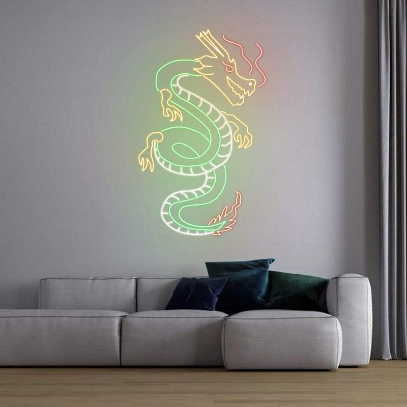 'Blood Dragon' Neon Sign NeonPilgrim