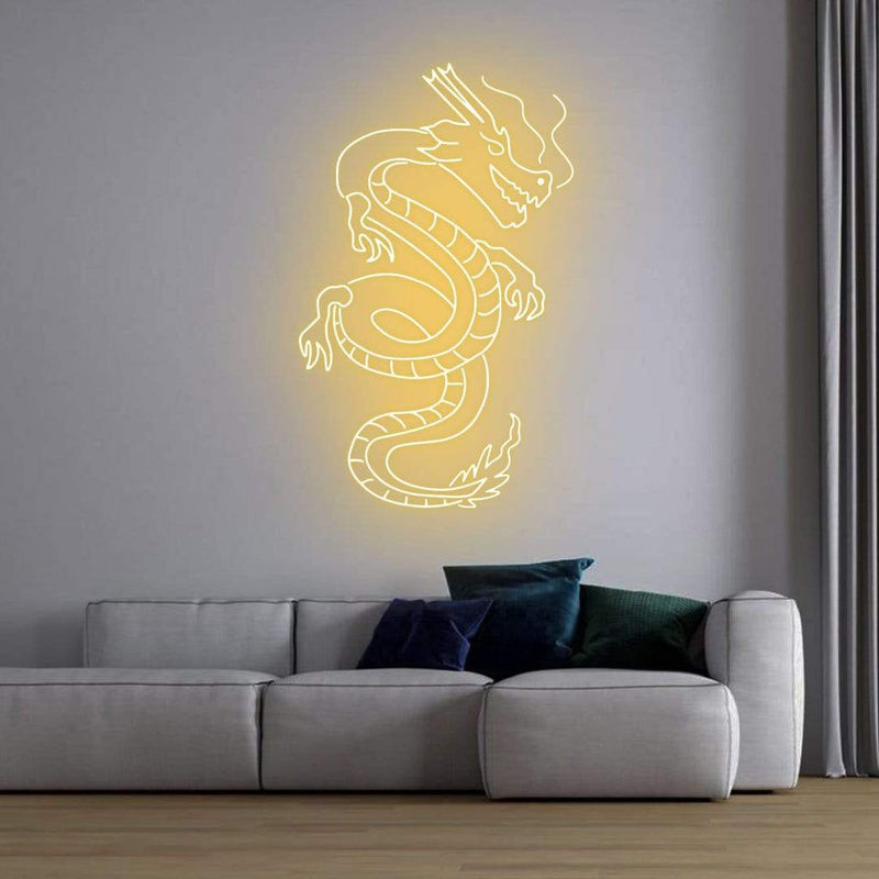 'Blood Dragon' Neon Sign NeonPilgrim