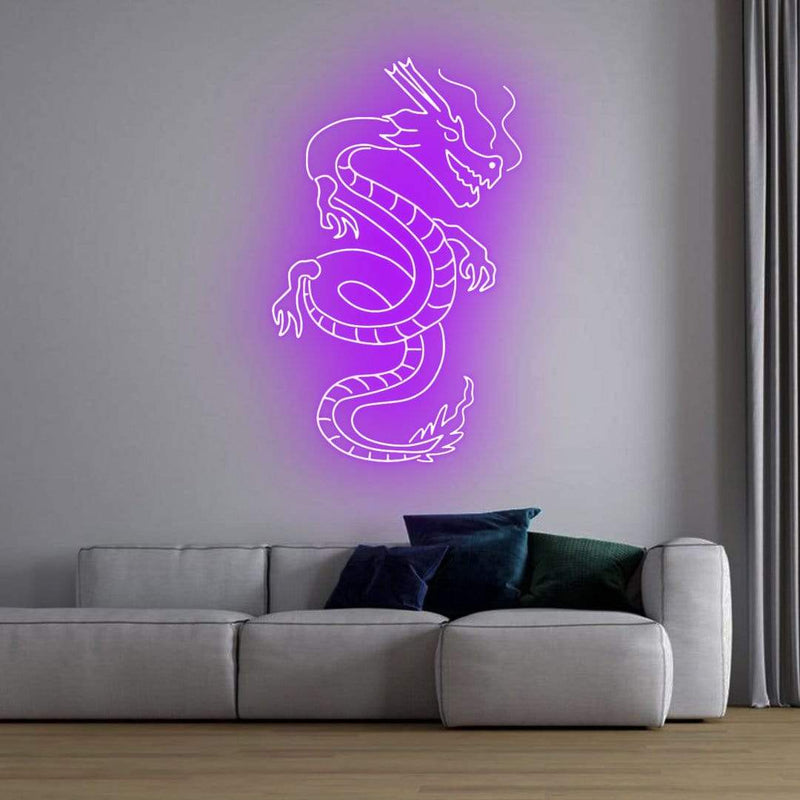 'Blood Dragon' Neon Sign NeonPilgrim