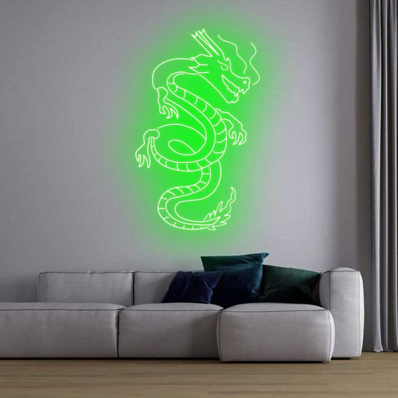 'Blood Dragon' Neon Sign NeonPilgrim