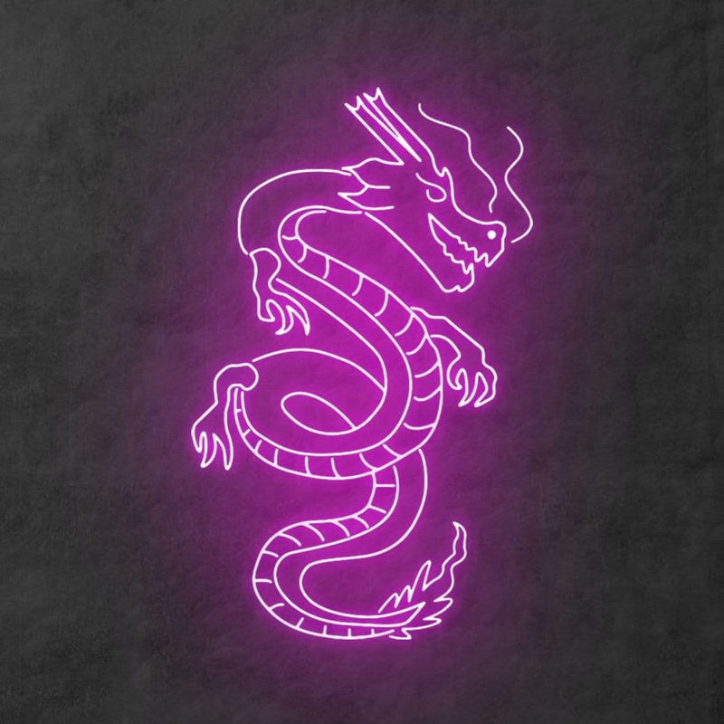 'Blood Dragon' Neon Sign NeonPilgrim