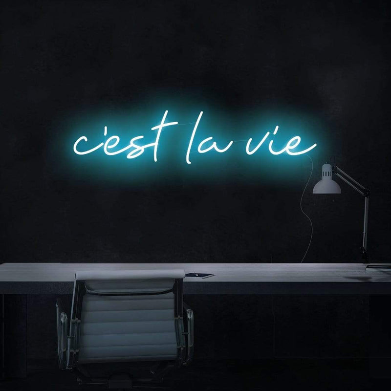 'C'est La Vie' Neon Sign NeonPilgrim