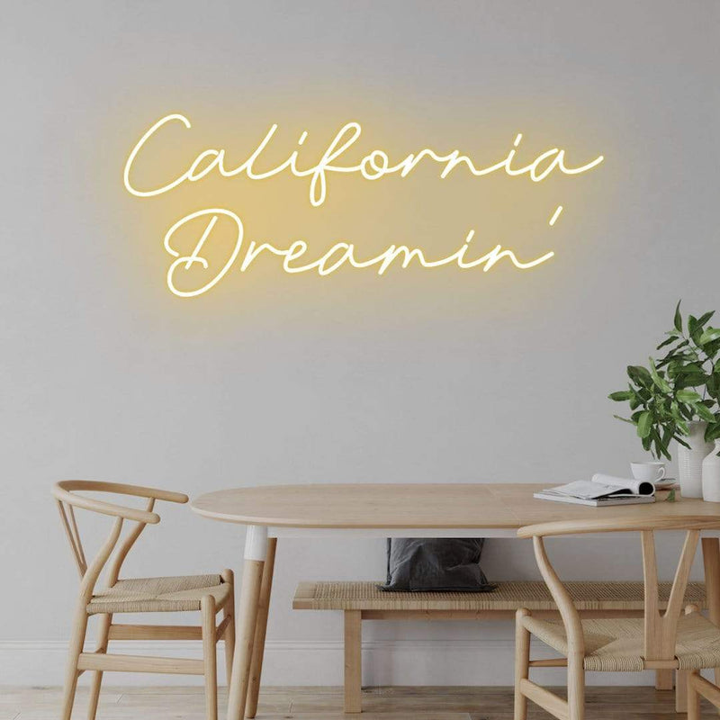 'California Dreamin' Neon Sign NeonPilgrim