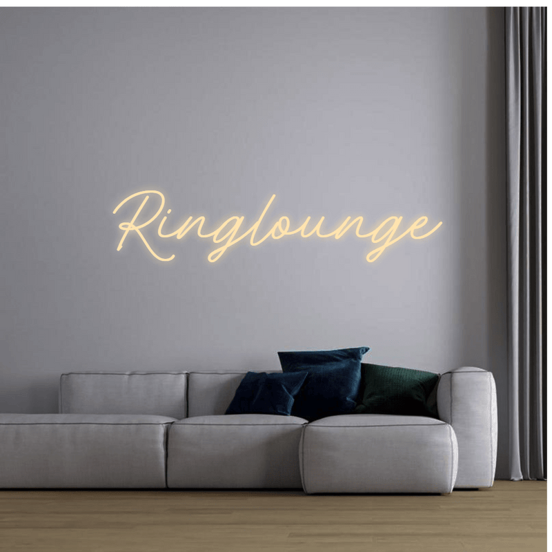 Custom "Ringlounge" Neon Sign NeonPilgrim