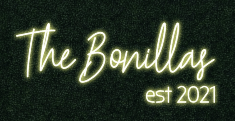 Custom "The Bonillas" Neon Sign NeonPilgrim