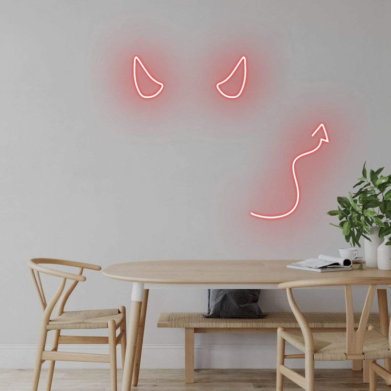 'Devil Horns' Neon Sign NeonPilgrim