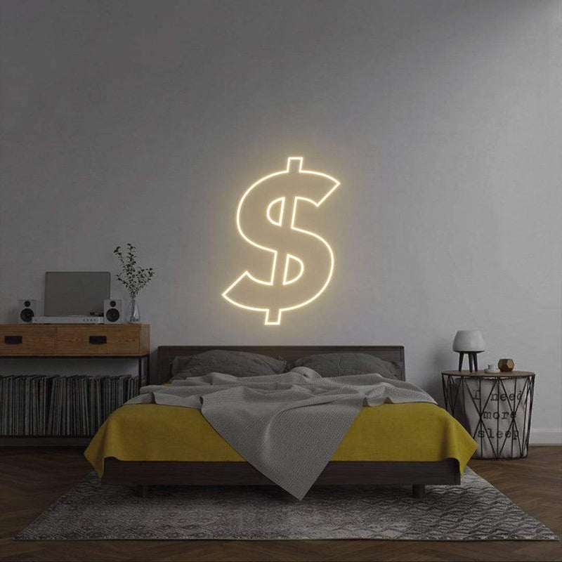 'Dollar' Neon Sign NeonPilgrim