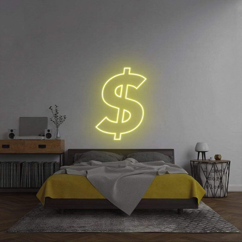 'Dollar' Neon Sign NeonPilgrim