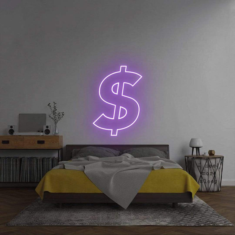 'Dollar' Neon Sign NeonPilgrim