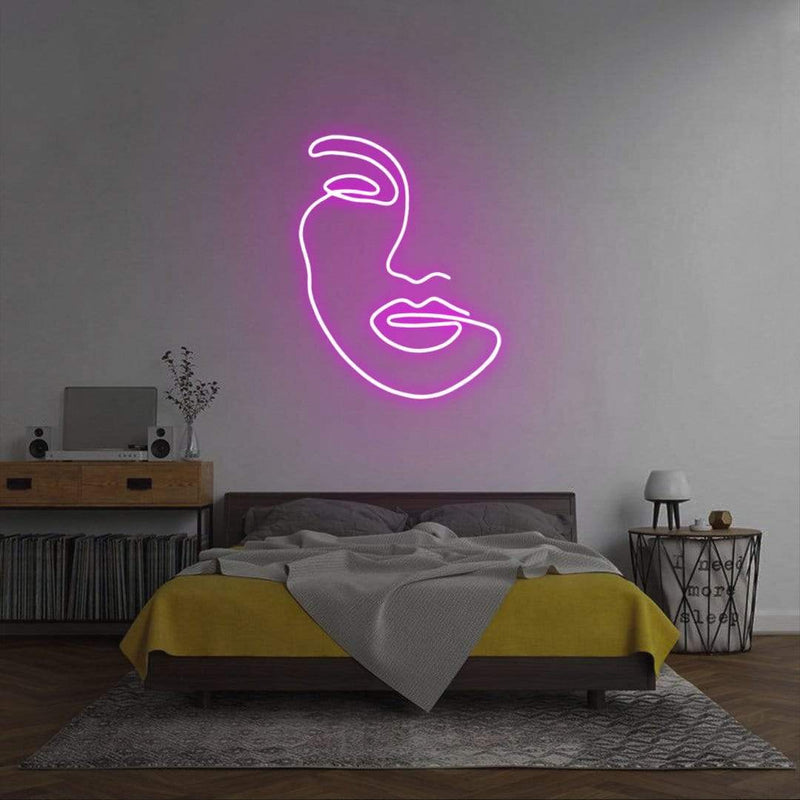 'Face' Neon Sign NeonPilgrim