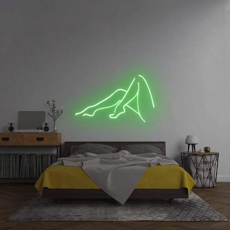 'Female Legs' Neon Sign NeonPilgrim