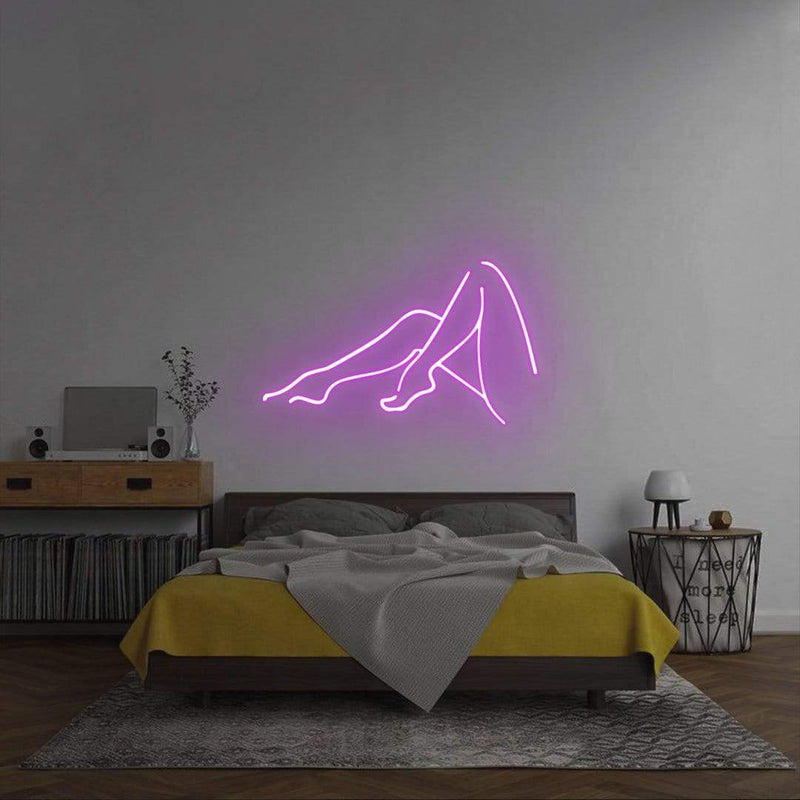 'Female Legs' Neon Sign NeonPilgrim