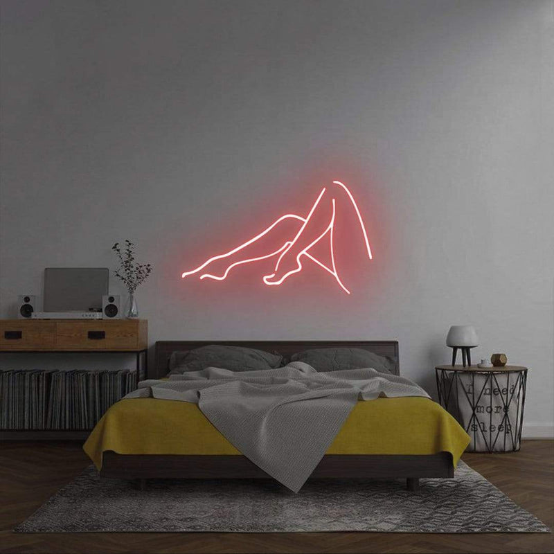 'Female Legs' Neon Sign NeonPilgrim