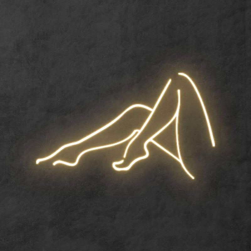 'Female Legs' Neon Sign NeonPilgrim