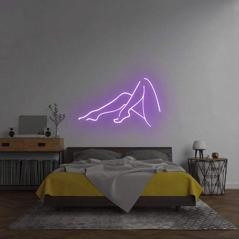 'Female Legs' Neon Sign NeonPilgrim