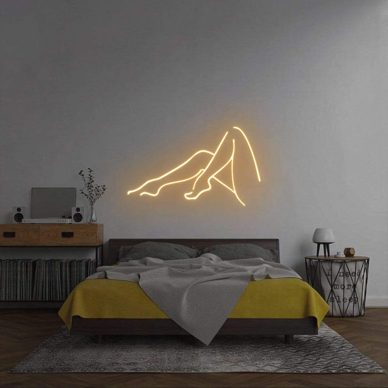 'Female Legs' Neon Sign NeonPilgrim