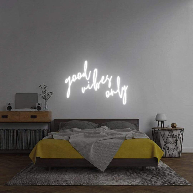 'Good Vibes Only' Neon Sign NeonPilgrim