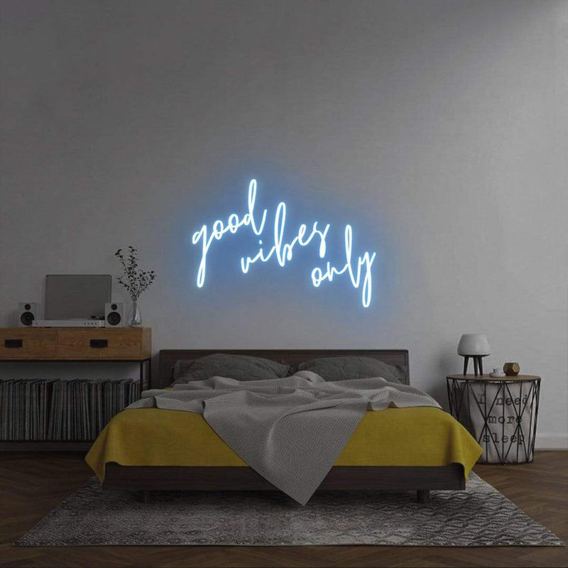 'Good Vibes Only' Neon Sign NeonPilgrim