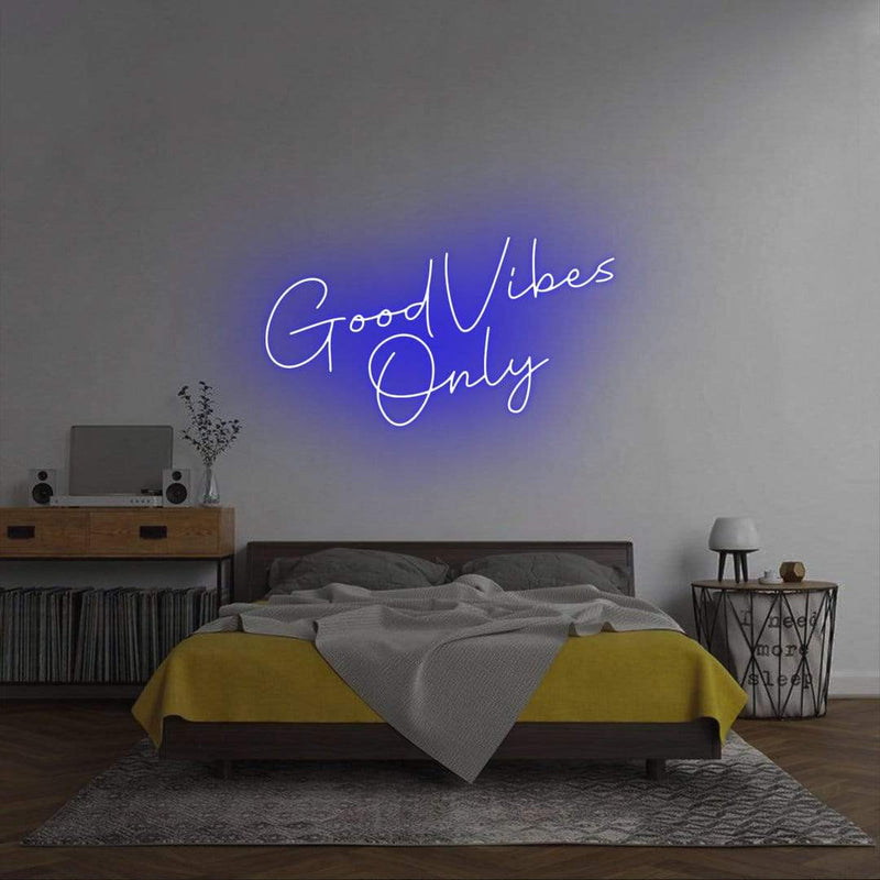 'Good Vibes Only' Neon Sign NeonPilgrim