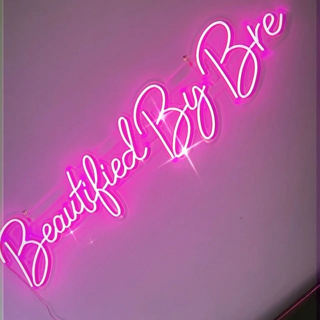 Custom Beauty Room Neon Sign