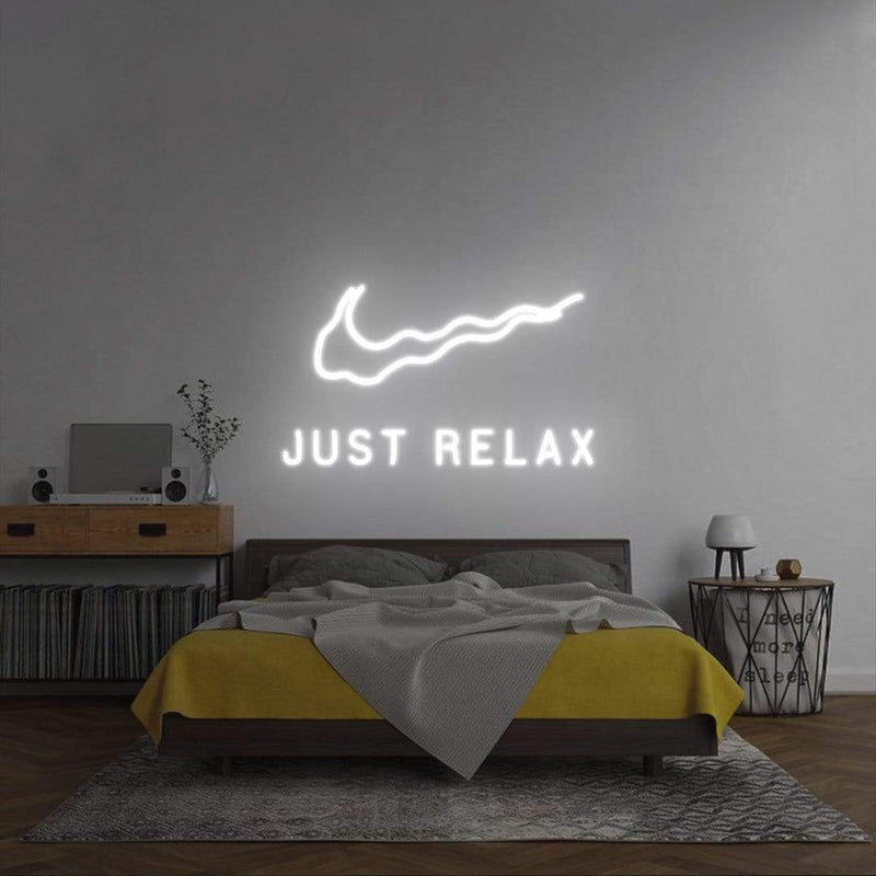 'Just Relax' Neon Sign NeonPilgrim