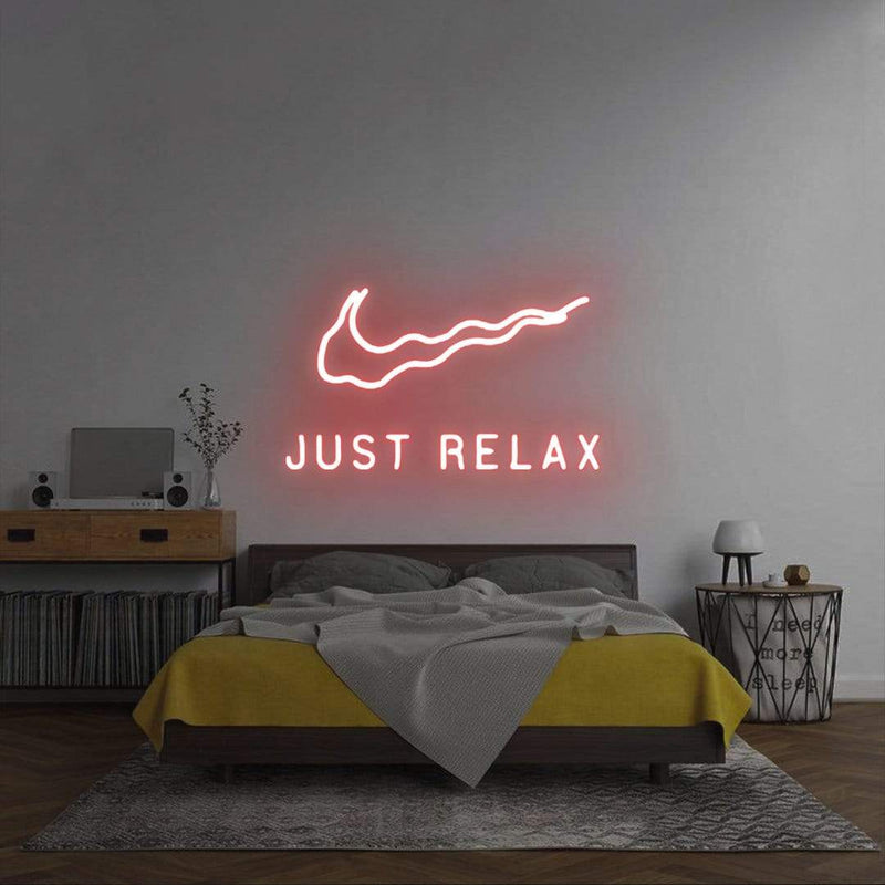 'Just Relax' Neon Sign NeonPilgrim