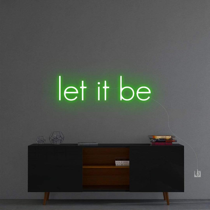 'Let It Be' Neon Sign NeonPilgrim