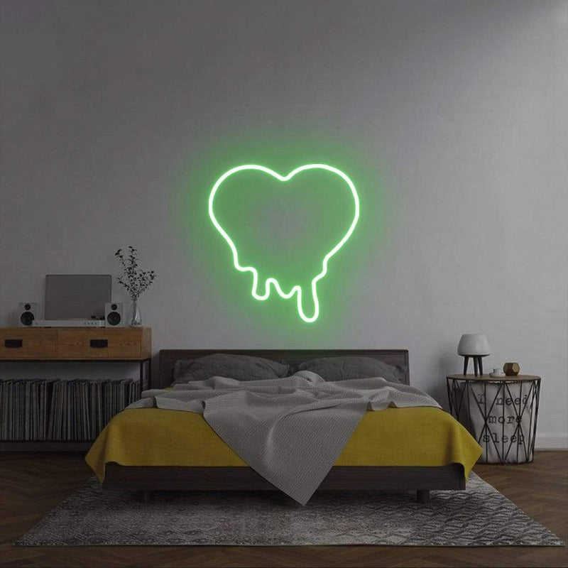 'Melted Heart' Neon Sign NeonPilgrim