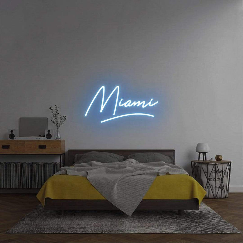 'Miami' Neon Sign NeonPilgrim