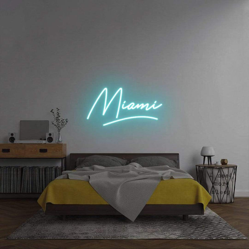 'Miami' Neon Sign NeonPilgrim