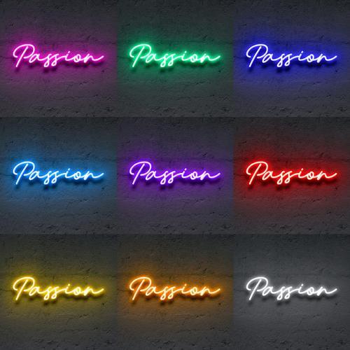 'Passion' Neon Sign NeonPilgrim