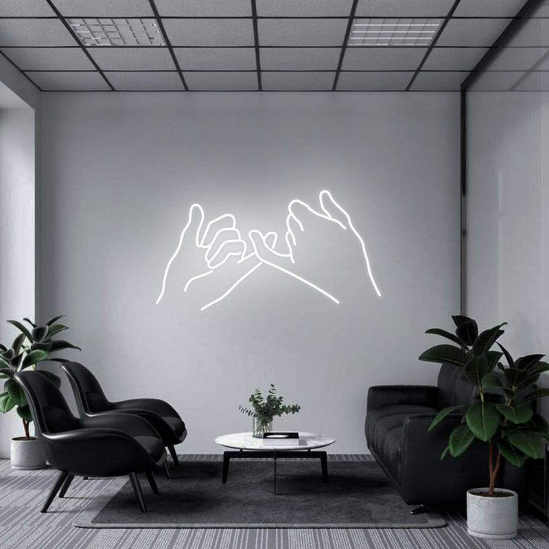 'Pinky Promise' Neon Sign NeonPilgrim